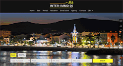 Desktop Screenshot of inter-immo06.com
